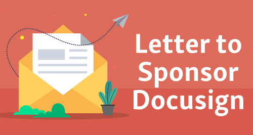 Letter to Sponsor Docusign